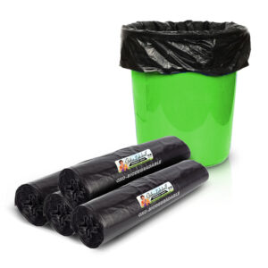 Grihalakshmi OXO-Biodegradable XL Garbage Bags - Pack of 4 Rolls (10 Bags/roll). Disposable Dustbin Bag Suitable For Flats/ Apartments / Offices - Image 1