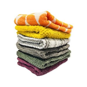 GrihaLakshmi Super Soft Cotton 550GSM Hand/Kitchen Quick Dry,Gym, |Spa | High Absorbent | Hotel | | Lightweight (12x12inches) (2) - Image 1