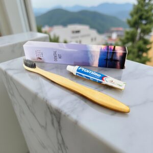 Wooden Brush Dental Kit