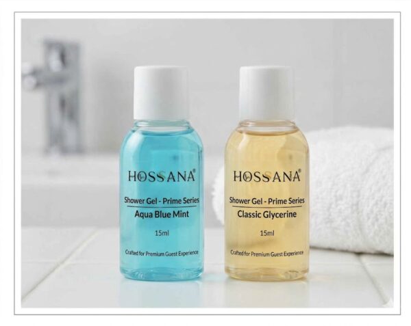 The Hossana® Shower Gel from our Prime Series is designed for hoteliers who prioritize a high-end guest experience.
