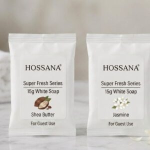 Hossana® 15g Hotel Soap. A cornerstone of our Super Fresh Series