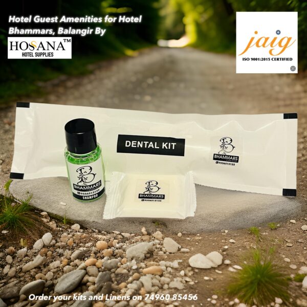 3 item hotel bath kit Hossana